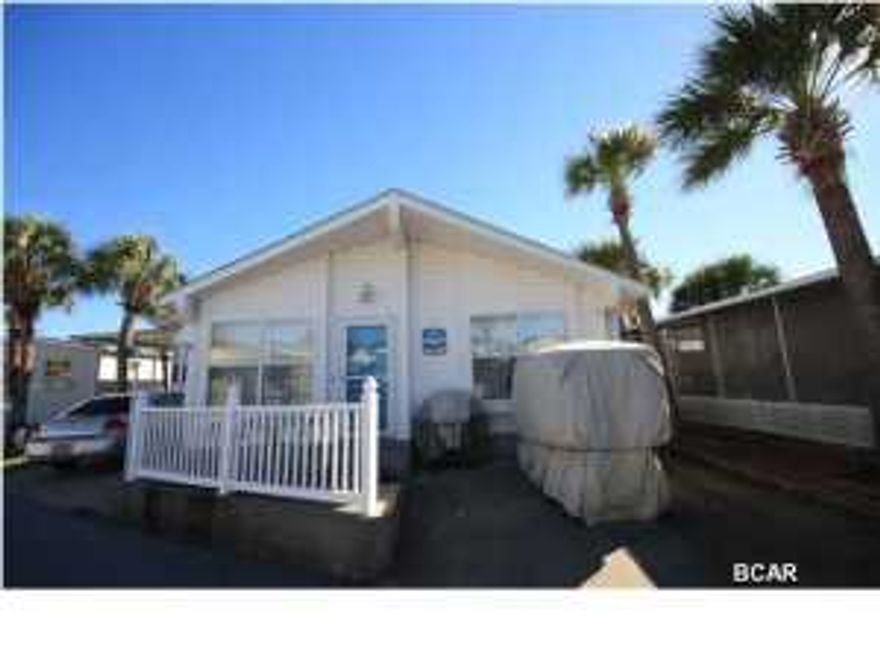 Beautiful, professionally decorated 3 BR 2 B stick built Venture Out condominium. This could be your next home away from home or permanent vacation home. Bright Florida colors welcome you into this cheery beach home. Three bedrooms plus a sleeper sofa make room for accommodating 8 adults or add a bunk area and sleep 6 adults and 4 children. The open plan make entertaining an easy transition. Call today before this one gets away.