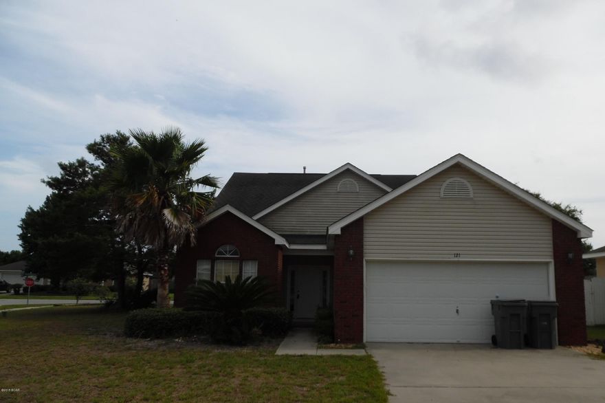 Property is now under auction terms.  Please ask your Realtor to register you on auction website. Buyer pays 5% Buyer Premium fee added to winning auction bid. Summerwood is located on the South side of Back Beach Rd, golf cart distance to beautiful Panama City Beach. This home is 2 story, with the master ensuite on the main level.  Upstairs are 2 more bedrooms, a full bath and an office/computer landing (which could easily be transformed into a 4th bedroom).