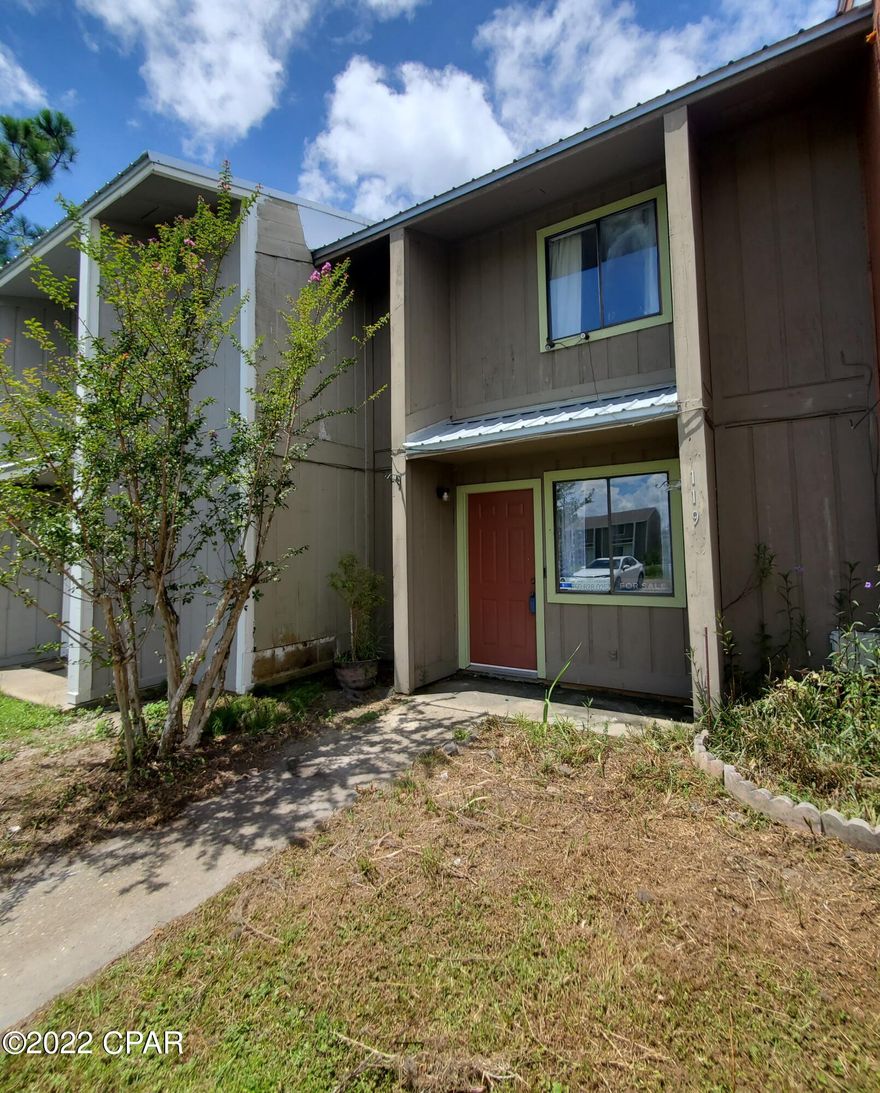 If you are looking for a great investment or an affordable new place to call home, this property may be just right for you. Close to TAFB, this townhome is located in a very convenient area close to restaurants, shopping, parks, fishing, boating, and much more. Parker has everything you need with much less traffic than any other part of Bay County. The townhome has tile floors, new carpet, new wood planks, solid wood cabinets, in-unit laundry, and a fenced-in backyard. This property does not have HOA's and does not require flood insurance. So if you are looking for an affordable option for a starter home, investment, or vacation home in Bay County, call your favorite Realtor today to set up a showing. Just wait until you see it in person.