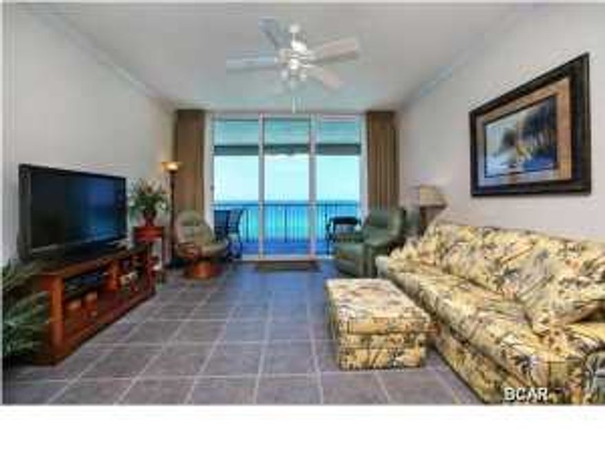 Imagine waking up to views of the Gulf of Mexico and stepping out to your private balcony close enough to the beach to hear the waves. Unit #206 is an incredible 2-bedroom, 2-bath Gulf front unit with an additional bunk room and Gulf front master bedroom. This is the best priced 2BR at Palazzo and pride of ownership is apparent the moment you step in. It is a non-rental unit and is in great condition. Unit #206 is located on a desirable lower level, however, with 4 levels of underground parking you have an approximate 6th floor elevation. The views from this level are phenomenal with the floor to ceiling sliding glass doors and spacious balcony, with access from the living area and master bedroom. The interior has been beautifully updated with tile floors in the living & dining