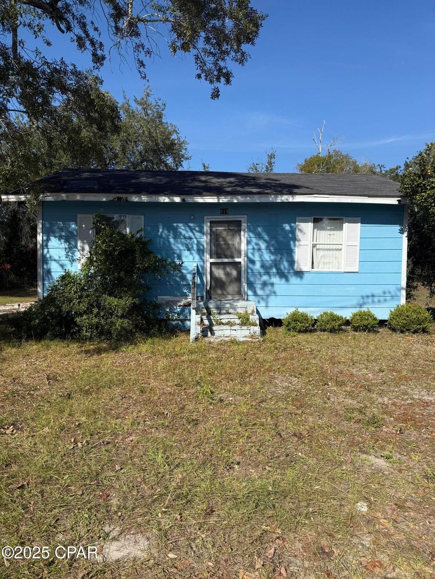 Fixer upper opportunity. Perfect for investors, flippers, or anyone looking to create their own space. Would be a great project to renovate for rental income.  This property is a 2 bedroom/1 bath frame home sitting on .09 acre within the city limits. Bring a hammer and some fresh ideas and make it yours today.