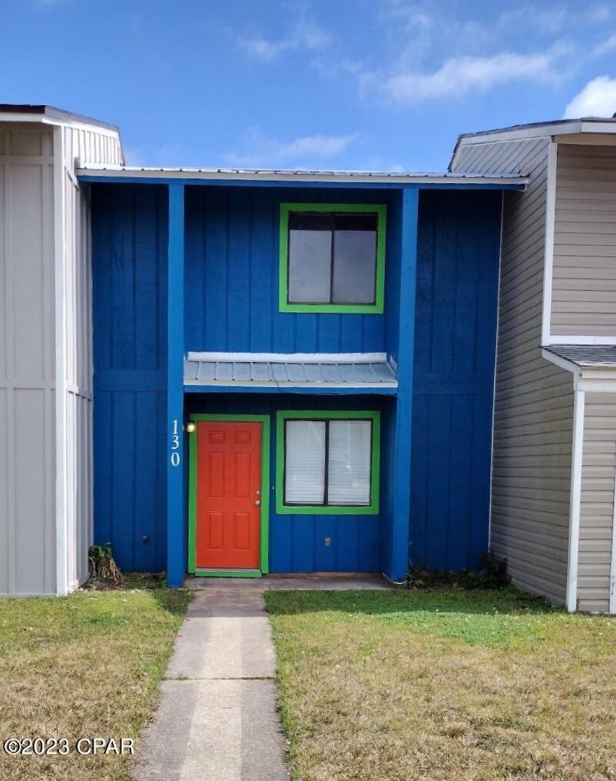 Owner financing with no credit check available!  No HOA! New roof 2018! Cheerful move in ready open concept townhome. Waterproof Plank vinyl flooring throughout with tile in the full bath. White Beadboard wainscoating and upgraded custom lighting in living/dining combo. Breakfast bar. Large inside laundry/storage lead to the back yard that backs onto city property with proposed water retention pond. Near Tyndall AFB, shopping, dining, public boat launches.  The sugar shore of Mexico Beach (about 19 miles) and Panama City Beach (about 15 miles) are also nearby.