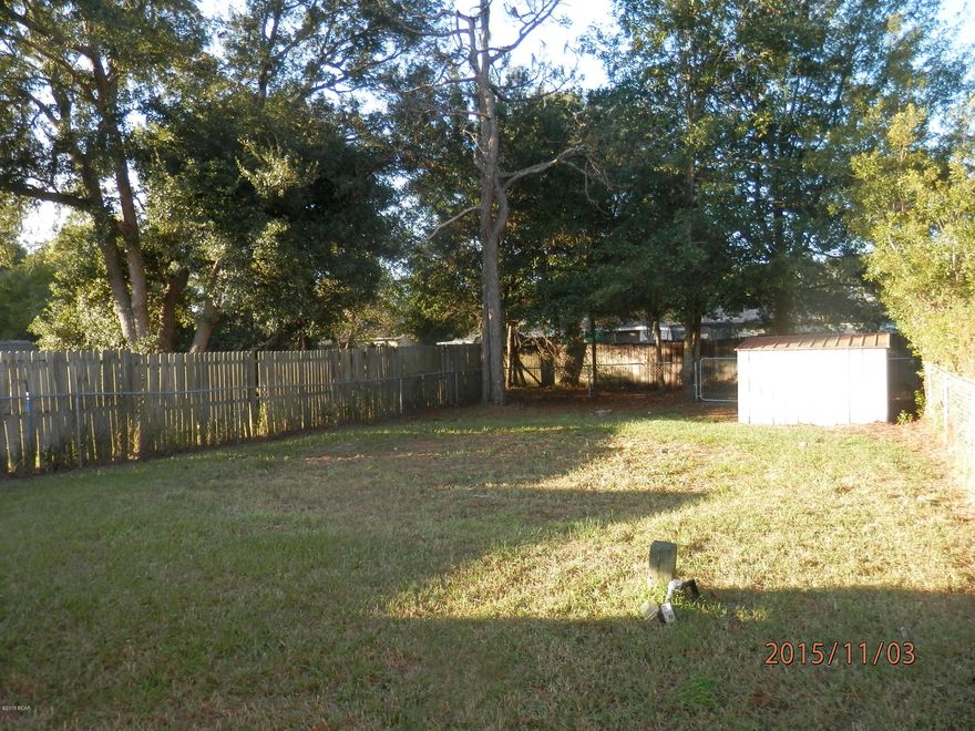 Newly renovated home with fresh interior and exterior paint, new flooring throughout the home. Living room has a corner wood burning fireplace, nice size renovated kitchen with new cabinets and counter tops. Sliding door just off the dining area leading out to the covered side patio. Nice size fenced back yard with alley access. Also yard building in the back. New metal roof. Seller will provide a 1 year Old Republic Home Warranty $435.