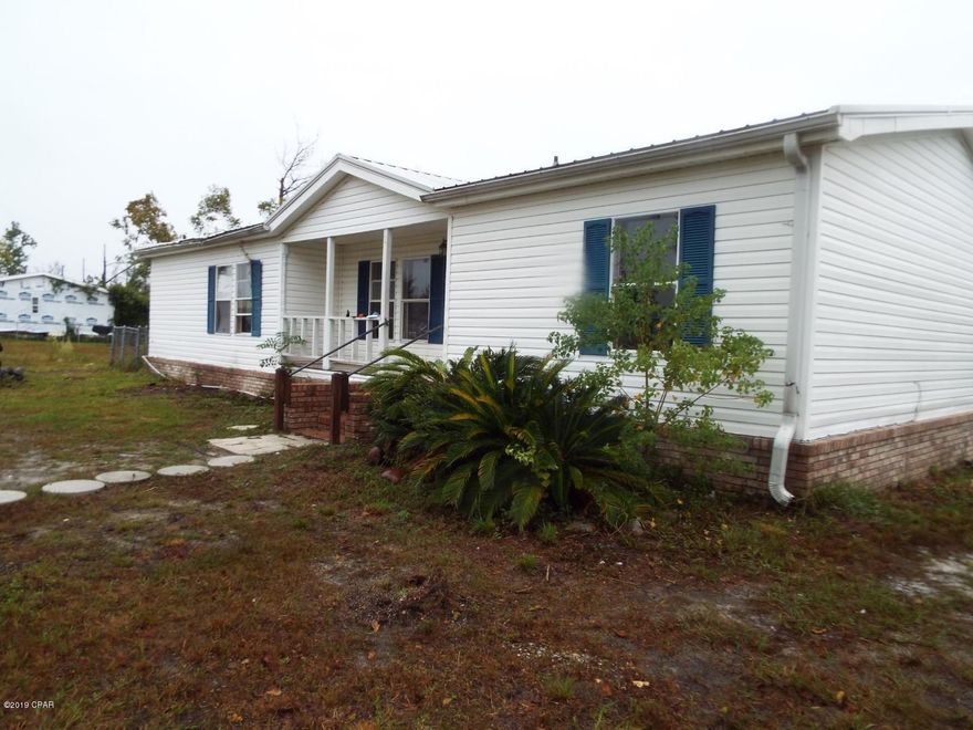 Three bedroom two bathroom manufactured home on a large lot with shed needing some TLC offered as is.  The property within walking distance of the Sherman Ave post office and Highway 98. All sizes are approximate or taken from other sources please verify accordingly.
