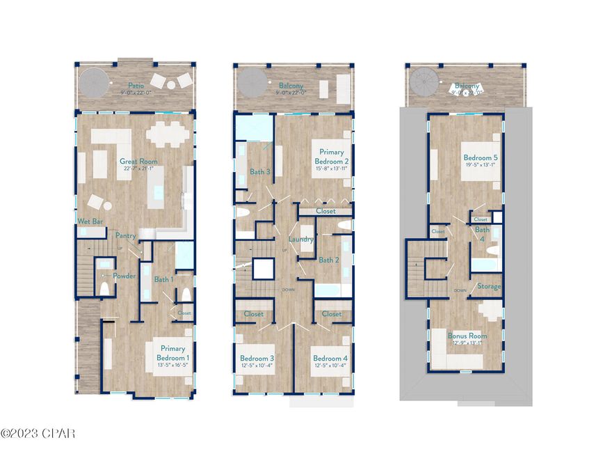 Don't miss your opportunity to enjoy everything the Margaritaville lifestyle has to offer! This home is new construction with 5 bedrooms and 4 ½ baths. Located in the exciting new Margaritaville Beach Cottage Resort, homeowners and their rental guest will have a hard time deciding what to do first; you can relax in the huge resort pool, take a trip around the 425 ft long lazy river, ride down one of two waterslides, soak in the sun on the 580 feet of dedicated beach, play pickleball, have a margarita and cheeseburger brought to you poolside, games on the lawn, outdoor movies and much, much more.