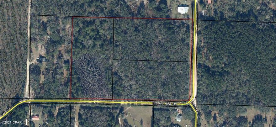 15 Acres of Beautiful wooded property.  Plenty of road frontage as property is located on corner. Perfect place to build your dream home.   This property is 3 separate parcels of 5 acres.. Will not split, selling the total of 15 acres together.