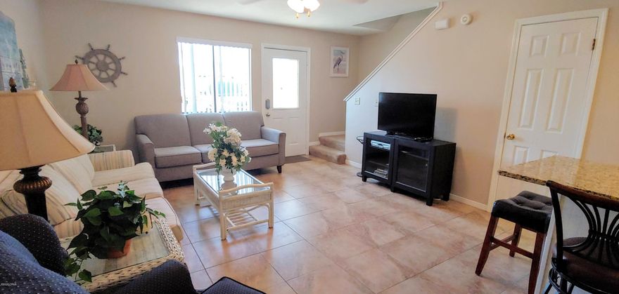 'CURRENTLY UNDER CONTRACT, SELLER ACCEPTING BACKUP OFFERS'3 BR + Bunk Room with 2 Full Baths & 2 Half Baths. If you have been wanting a unit with a BEDROOM & SHOWER DOWNSTAIRS, come and check it out. Gulf Highlands Beach Resort is a GATED RESORT in the HEART of PCB and is in Walking Distance to several Attractions, Dining, Shopping, Post Office, and Walmart.  HOA fees are $648/Qtr and include Household Trash, Basic Cable, Internet, Lawn Mowing, Sprinklers, Some Pest Control, Termite Bond, and the Amenities... 11 Pools ''5 Heated'', 4 Tennis Courts '' 2 Lighted'', Fitness Center, 18 Hole Mini Golf, 2 Playgrounds, Shuffleboard Courts, Conference Center, and a Private Club House with a Snack Bar on The Beach along with 1 of the 11 Pools. There is NO extra charge to use the Amenities. Age, SF,