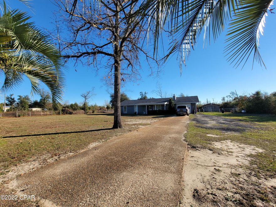 **Multiple Offers - Highest & Best due Sunday at 4pm**



Beautiful Turn-Key Home situated in the Country with an Acre of Land is ready for new owners! Open-Air Porch welcomes you in to a large Living Room with new Fireplace surrounded with Stone & a Wood Mantle. Down the hall, you will come to an oversized 2nd Full Bathroom, 2 Bedrooms, & then the spacious Master Bedroom with a bright En Suite. Fully equipped Kitchen with the perfect view of the Backyard sits next to the Dining Room with access to the Back Patio. Laundry room is just off the Dining Space & has plenty of room for all of your extra storage needs. Single Car Garage with Attic access will provide dry space to unload when you arrive home. Backyard is fenced & includes a large shed for the handy homeowner.