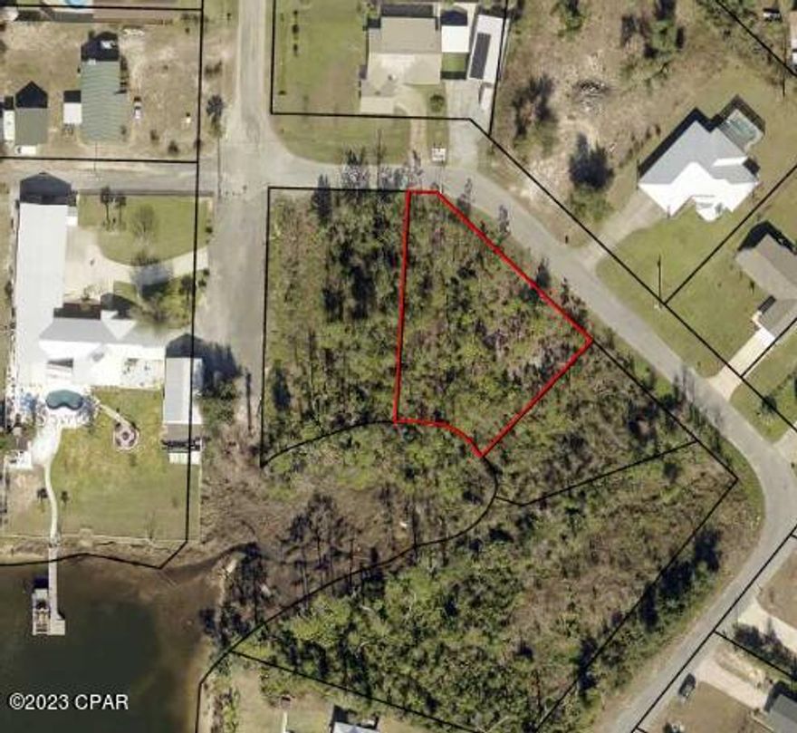 Great buildable vacant lot on Callaway Bayou. Two lots available for a total of almost an acre. Just recently had brush cleaned up! Ready for your waterfront dream home! Please make sure you do all your due diligence before submitting an offer.