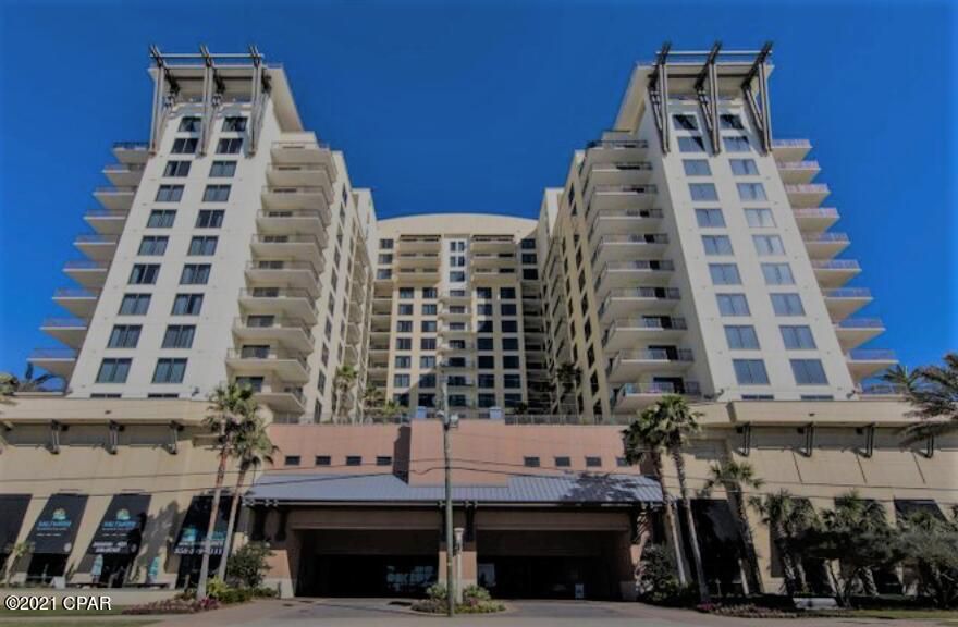 Investors...this Origin of Seahaven two bedroom, two bath condo (HAS A LOCKOUT - SO YOU CAN RENT AS TWO DIFFERENT UNITS) has an awesome gulf view, check out those pics from the condo. The unit is fully furnished and turn key. It is rented through Feb 2022, seller will provide details. Origin has multiple grilling areas and has multiple decks other than your own patio outside the main living area. Origin amenities include: private beach access, a heated swimming pool, a hot tub, workout room, game room and movie theater.  The owners will transfer the reservations to the buyer upon closing.  Recently Painted, studio has new flooring, Balcony refinished - All done 2021