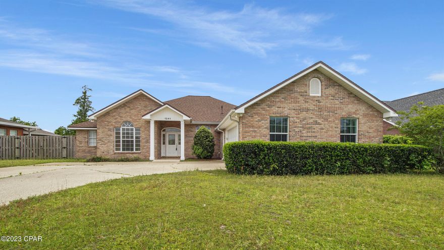 Welcome to your dream home! This beautiful brick house boasts 4 bedrooms and 3 bathrooms, perfect for families of any size. With an attached 2 car garage, you'll have plenty of space for your vehicles and storage needs.  As you step inside, you'll be greeted by a spacious living room with large windows that flood the room with natural light. The kitchen features large cabinets and ample counter space, making meal prep a breeze. Enjoy your meals in the adjacent dining area, or step outside onto the back patio to savor your meals in the fresh air.  The bedrooms are generously sized, providing plenty of space for rest and relaxation. The master suite features a private bathroom, complete with dual vanities and a large walk in closet.  This property boasts a spacious yard that's perfect for outdoor activities and entertaining guests, as well as a large storage building for lawn equipment.  Don't miss your chance to make this beautiful brick home your own. Contact us today to schedule a viewing!