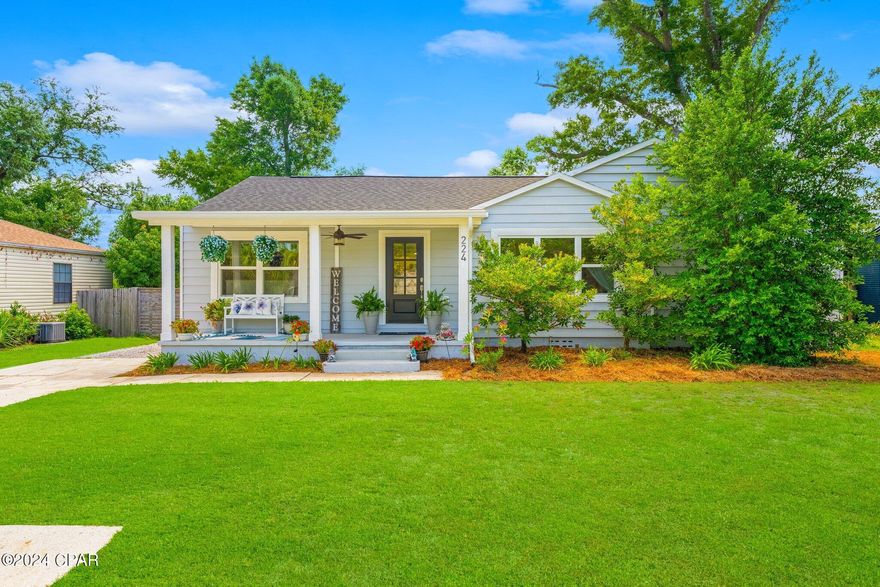 The Cove is known for it's historic charm and sense of community that encourages so many residents to want to live in this prestigious location. This golf cart friendly environment is just minutes to downtown Panama City, the Panama City Farmers Market, Martin Theater, along with an array of fantastic restaurants, that you would love to call this convenient and wonderful location to your home! 

This rare opportunity to own an affordable 4 bedroom home in this amazing location doesn't come around often.  The split bedroom open floor plan home offers plenty of space, and larger secondary rooms than most homes built in the 1940's.  If you like to entertain, this kitchen is just for you!  It has an abundance of cabinetry for storage, and is also very spacious and open, making this part of the home warm and inviting while you are entertaining guests.  To make this area even more charming there is a cozy sunroom right off the kitchen which is an inviting spot to drink you coffee while the sun rises every morning.

The completely fenced in yard is a great size to place your boat, add a pool, garden or just work on extra vehicles at your leisure.   You also have ample storage with the 14x26 shed that you can pack full of all the your extra yard toys. 
 The curb appeal makes this complete doll house definitely stand out! 

Recent upgrades to the home would be a complete 3 mini split Daiken air conditioning system to ensure all square footage of a home of this era is comfortable year round.  This system also has 10 years remaining on the manufactures warranty. A transferable lifetime warranty on the foundation upgrades added. A brand new 14 foot gate built with metal beams for extra stability. 

You don't want to miss this opportunity to own an affordable home in one of the most sought after locations in Panama City!  

Call your favorite realtor and make an appointment to view this home today!