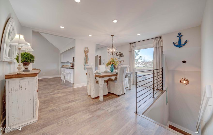 *CURRENTLY UNDER CONTRACT, SELLER WILL CONSIDER BACKUP OFFERS* This stunning 2 bed, 2 bath penthouse condo offers extraordinary coastal living. Covering 1565 sq ft., it's fully furnished and located in Bay Point, providing loads of charm and plenty of high-quality amenities. Its prime location lets you reach the beach within minutes, and the Jack Nicklaus golf course and bustling marina are within easy strolling distance. 
The condo is designed with spacious, open cathedral ceilings for a luxurious feel. The well-equipped kitchen has all stainless appliances - perfect for entertaining your family and guests. The large bedrooms, each with its own en suite bath, give it a distinct 5-star hotel vibe.  You will love the tastefully done coastal decor!

For outdoor relaxation, you can unwind in the serene privacy of the courtyard or enjoy cooling bay breezes from the top deck. The condo even features a full-sized laundry room on the first floor - a rare find in a condo setting! 

You'll also appreciate the comfortable elegance of its sleek design and the cozy allure of an in-house fireplace. This property is perfect for permanent residence, weekend retreats, or you can enjoy rental income through short-term rentals. Don't miss the opportunity to make this gem yours. Master HOA $1,650/Year