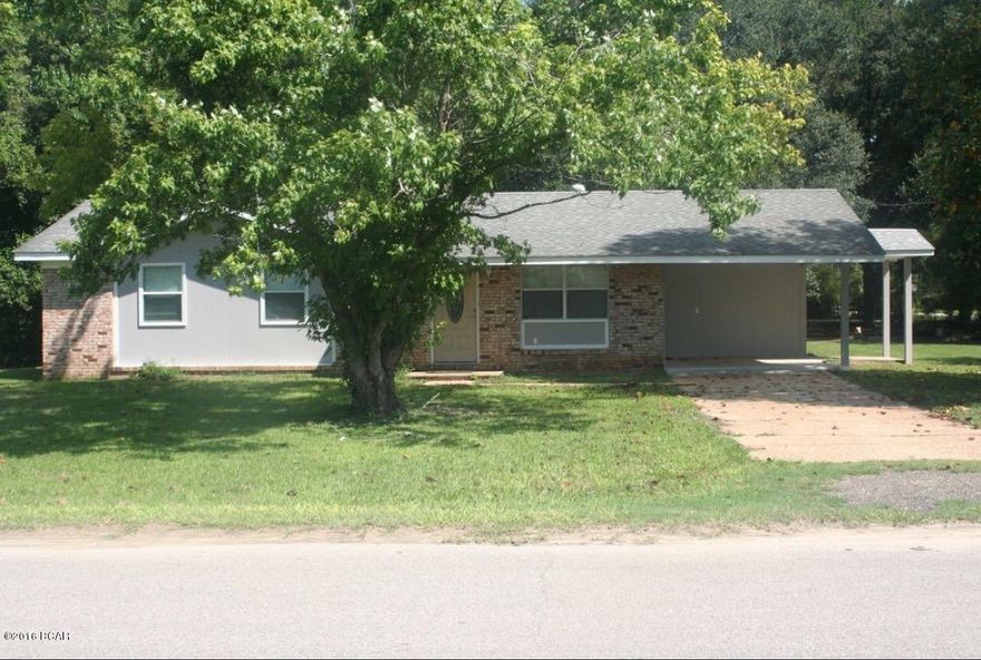 This home has been completely remolded with new appliances & cabinets in kitchen also new flooring throughout the home. Has new utility room and new bathrooms. Very nice home on big lot.