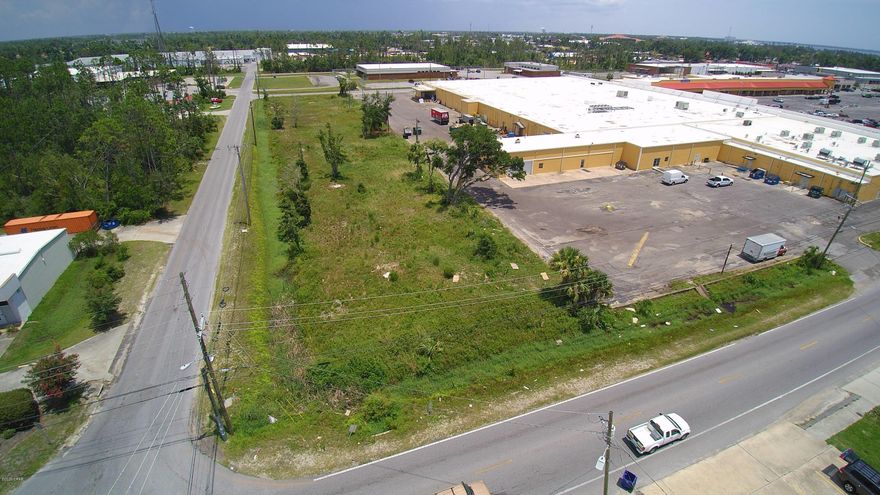 This is an excellent opportunity to purchase an affordable lot in the heart of Panama City. The property is fronted by roads on three sides and has a cross easement agreement with the shopping center to the south. There is easy access to Hwy 98, 23rd St and Hwy 390. It is one block rom the post office as well. This is ideal for any commercial use including office, retail or warehouse. Click ''documents'' to view survey and easements