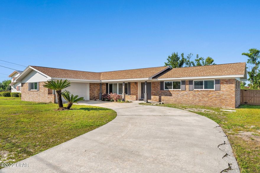 Location, location, location! Move in ready home in quite neighborhood! Close to shopping, dining, hospitals, schools, and more! NEW roof, HVAC, windows, rewired, plumbing, duct work, insulation, water heater, stainless steel appliances, light fixtures, ceiling fans and new flooring throughout. Home has fresh paint inside and out. This home has a spacious and an open floor plan. Kitchen has been fully updated with white shaker cabinets, beautiful white quartz countertop, stainless steel appliances and a beautiful big Island! Beautiful designed big family room with wood burning fireplace. Fully fenced in backyard is big, private, and level perfect for entertaining, gardening or for a pool. Don't miss your opportunity to own this beautifully remodeled home in the heart of town!