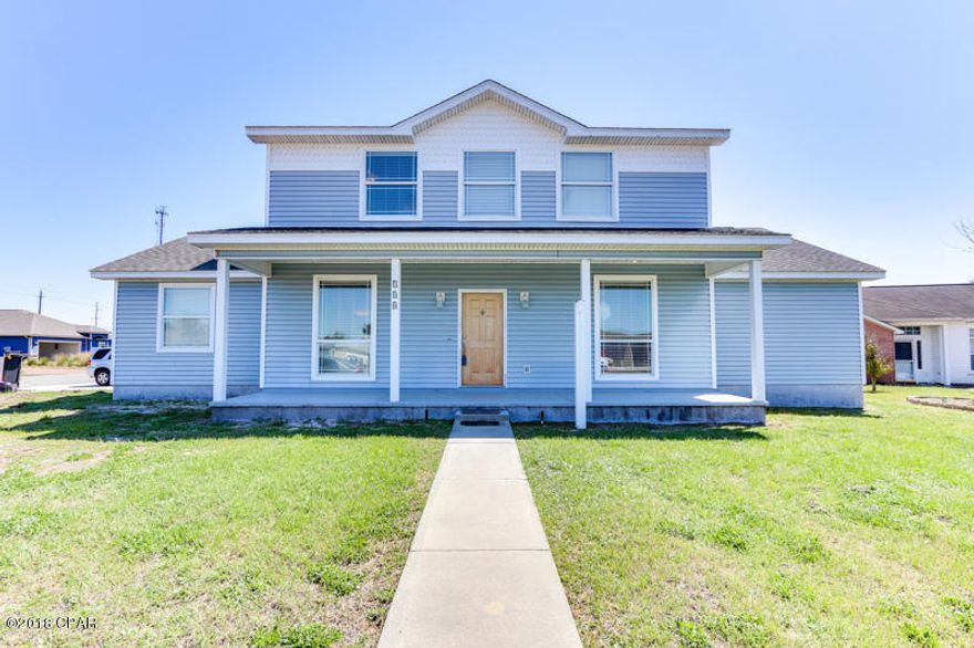 Located on the desirable West End of PCB this 5 bedroom/3 Bath one owner custom built home sits on a large corner lot in the Gulf Vista community. There is a dedicated beach that is minutes walk or a quick golf cart ride away - Sunnyside. Plenty of space to entertain in the backyard. Recent updates include fresh paint throughout, both HVAC units replaced in the past 2 years and water heater in master bath recently replaced. Only minutes to Pier Park and 30-A. Please call your Realtor today to see this home.  Buyer to verify all measurements.