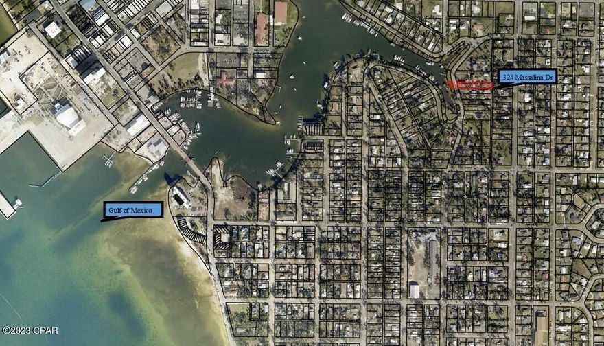 Are you looking to build your dream home with Gulf of Mexico access?? Well STOP and look no further!!! This residential lot has 50 Waterfront feet on Massalina Bayou, and is just waiting for you!! Easy access to downtown Panama City and all shopping!! There was once a home on this property, which has been torn down after Hurricane Michael. The dock was also torn down, but the pilings were left in tact, and easy to rebuild a dock! Park you boat right at your own property and enjoy the easy access to the Gulf!! This property will not last long so call today for more information!!