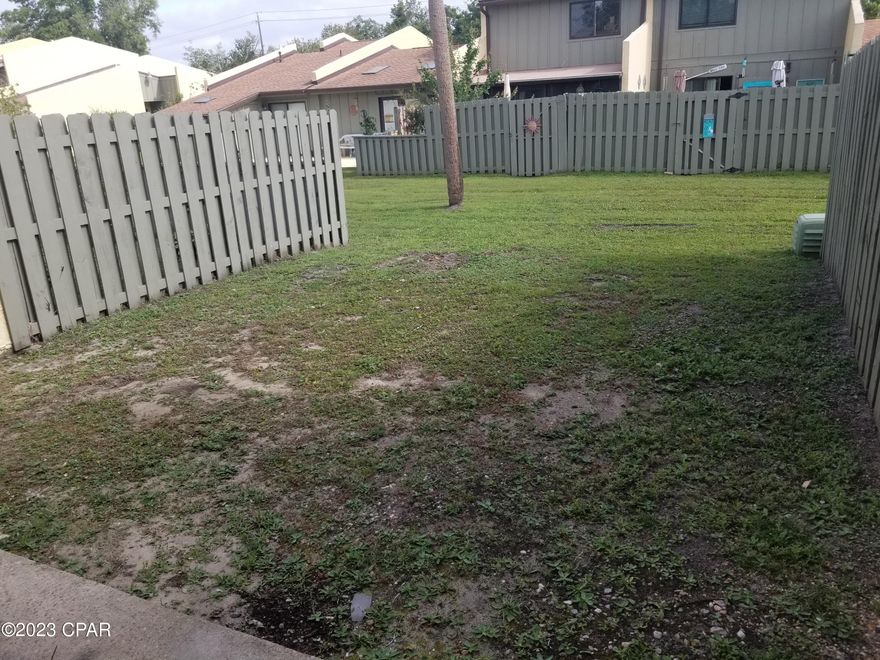 Investor Move-in ready on this 2-bedroom 2 bath home. Seller to provide $ allowance at closing. Lots of room to live with an open living room, dining area, nice kitchen, bathroom and laundry room with newer washer and dryer included downstairs. Upstairs are the two large bedrooms, nice closets space and dual master bathroom. back patio with yard and privacy fence on both sides of yard. Walk out the front door and your yards away from the tennis court. lots to do in this community and close to everything. New cabinet doors for sink area have been ordered. Price to move quickly so come take your tour now. If important all measurements should be verified.