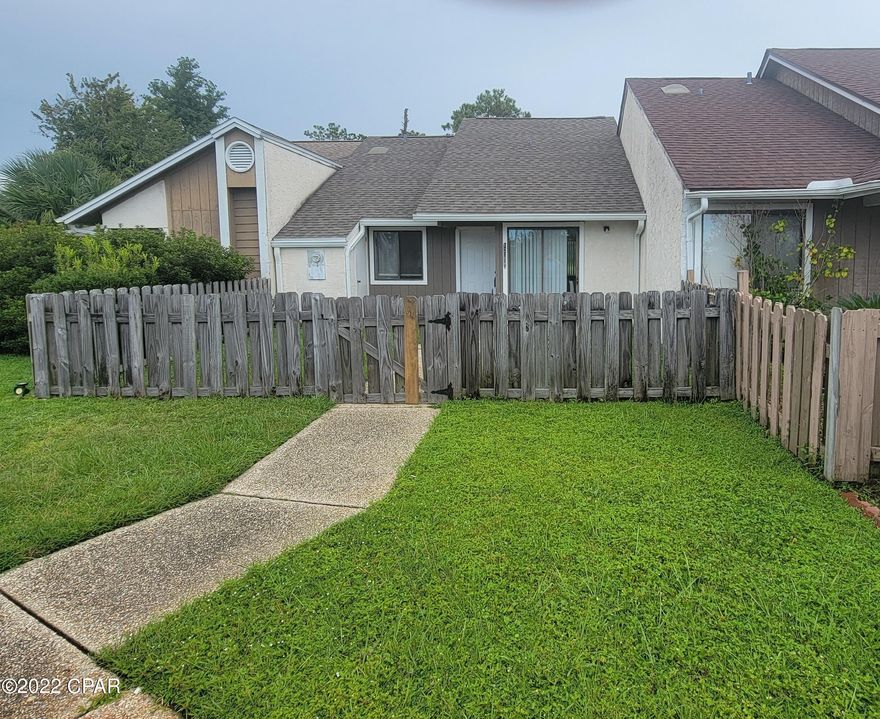 2 BR unit in Raintree Village at Sandy Creek Ranch ready for occupancy.   Thus is one unit in a 4-plex.  Updated appliances/fixtures, excellent rental investment, attractive unit.