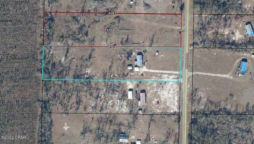 Nice 2.39 acre lot that has no deed restrictions. There is well and septic on the property but the seller doesn't guarantee either of them. There is a mobile home on the lot that will need to be repaired or removed.