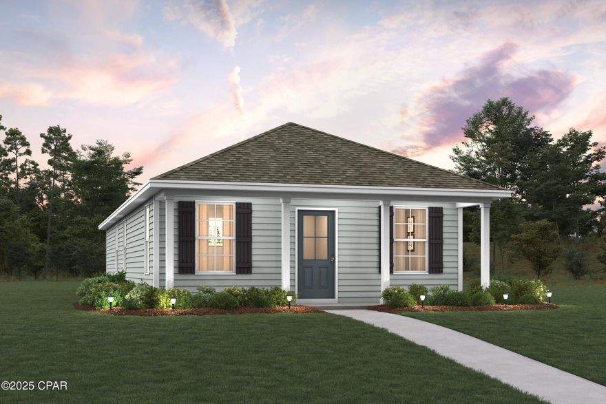 Sunny Hills Community new construction home by Century Complete, a top 10 US homebuilder! Welcome home to our Magnolia plan and your brand-new dream home! This beautiful, modern living space is designed for comfort and efficiency. Perfect for first time buyers, families, or anyone looking for low maintenance, high comfort living. Step inside to an open concept floor plan filled with natural light, where the stylish kitchen flows seamlessly into the living and dining areas--perfect for family gatherings and entertaining. The kitchen features stainless steel appliances, white shaker cabinets and generous counter space. The spacious primary suite offers a peaceful retreat with a private bathroom while the two additional bedrooms provide flexibility for guests, children, or a home office. Throughout you'll the home you'll find quality finishes and energy efficient construction that will add value and peace of mind. Don't miss this opportunity to own a brand-new home with builder warranty, quality and style at an unbeatable value! Closing cost credit and/or rate buydown options available on select homes! Prices, terms and conditions subject to change without notice. Square footage and room dimensions are approximate; buyers to verify all information important to them in making a buying decision.
Located just off Hwy. 77, 30 miles north of Panama City and 12 miles South of Interstate 10, Sunny Hills is the perfect place to call home! Sunny Hills is the largest platted subdivision in Northwest Florida and has nearly 4000 acres of green belts and natural preserves, multiple lakes with swimming and boat launch areas, and an 18 hole golf course.