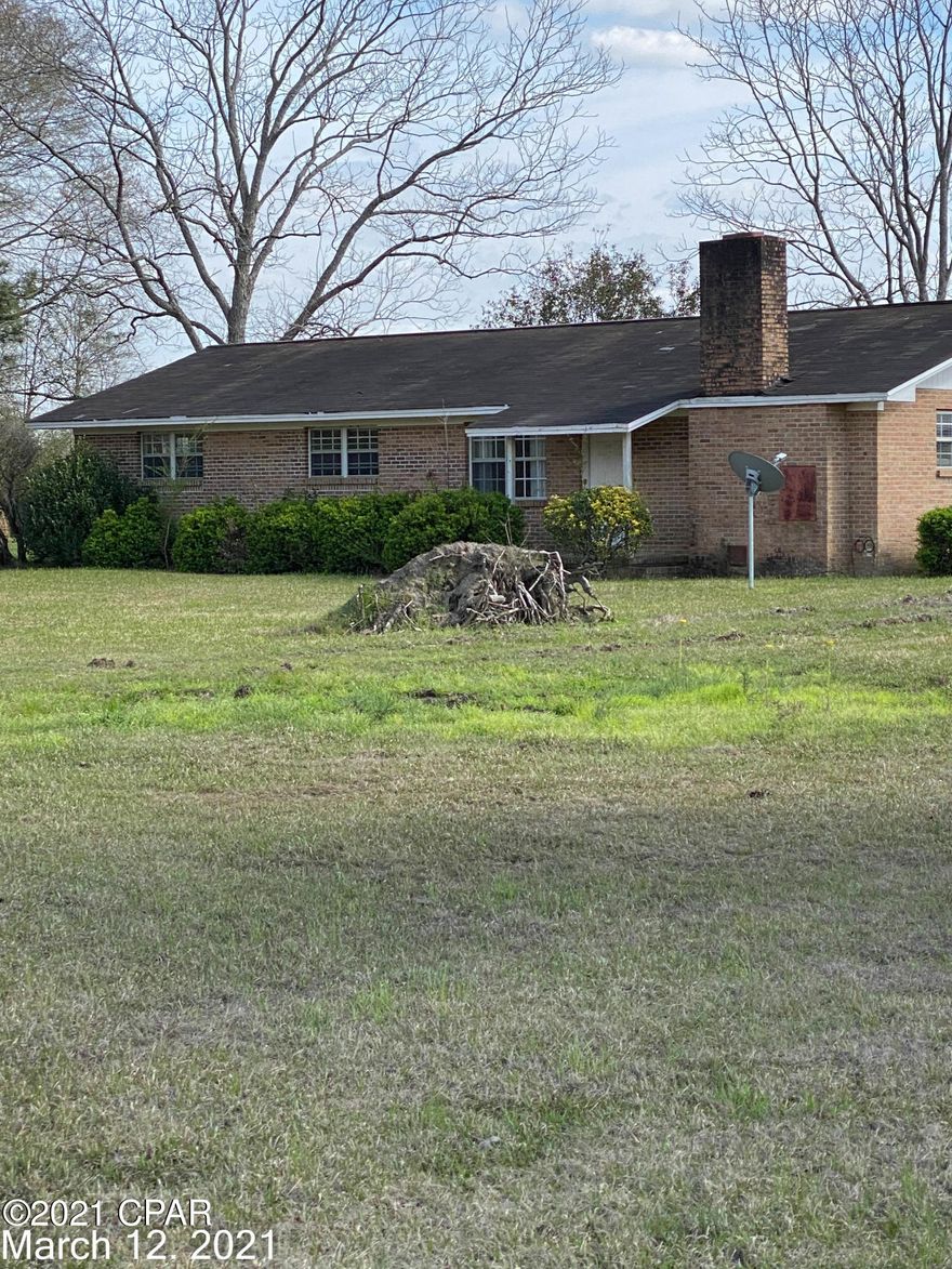 Rural home sitting on a lovely 1.73 acre parcel of land.  Home has a ton of potential just needs a little TLC.  Brick exterior, attention is needed to the roof and some wood work needed on exterior.  Interior will need some repairs but overall fair condition.

This property is being sold AS IS. The buyer has a 7 day inspection period upon receiving ratified contract.  NO REPAIRS or PRICE ADJUSTMENTS will be considered based upon inspection reports and/ or appraisal. The Buyer is responsible for their own title policy and will choose a local title company. Seller recommends buyer obtain title insurance.  This property may qualify for Seller Financing (Vendee)
