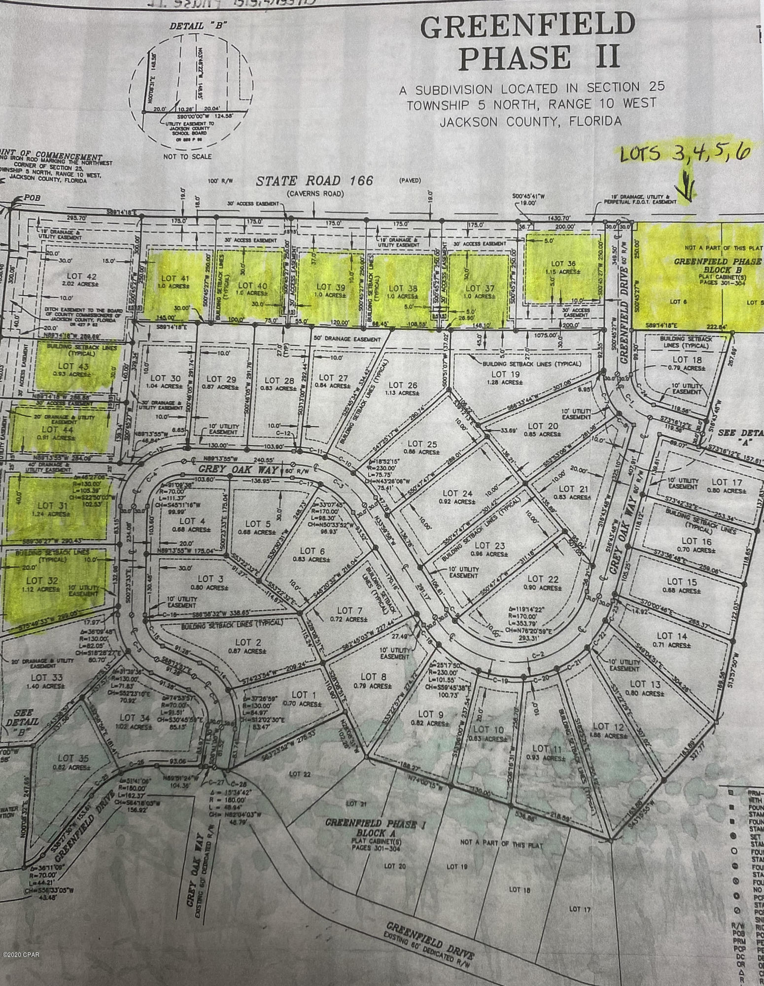 Greenfield Subdivision Phase II - Land