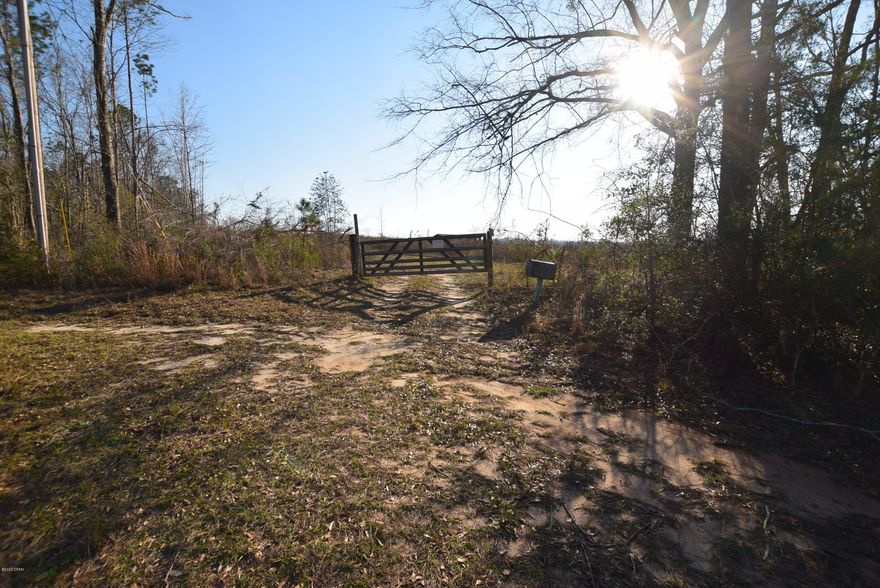 Once in a lifetime opportunity to own 40 acres of beautiful country land!  The property is ready to be planted with pines. It has rolling hills, a pond, and wildlife galore! Deer, fox, turkey, and more. The mobile home on the property was heavily damaged by the storm and will be left on the property. The well and septic worked perfectly before Hurricane Michael.  The electric is underground.  There are trails all around the property.  This land is perfect for a farm, horses, ATVs, planting pine, or hunting!  Less than 1.5 miles off Hwy 231. 45 minutes to Panama City and 20 minutes to Marianna & I-10. IF MEASUREMENTS ARE IMPORTANT PLEASE VERIFY.