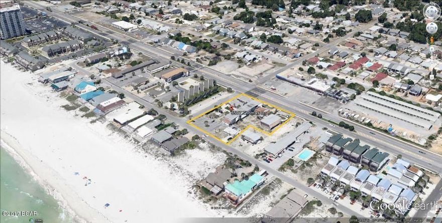 0.924 acre vacant corner lot with 200' frontage on south side of Thomas Drive, 230' frontage along Biltmore Drive, and 150' frontage on Gulf Drive. Zoned SR-2 Seasonal Resort Commercial ideal for condos, town homes, hotel, restaurants, etc.

Sale includes 4 parcels:32298-000-000 ,32297-000-000 ,32296-000-000 ,32295-000-000