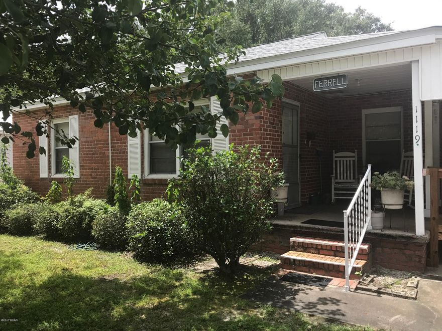 Here is your chance to own a solid brick 3/2 in popular St. Andrews on a beautiful corner lot!  This home has been lovingly lived in by one family since 1953 and would make a great starter home, investment property, or long-term rental with immediate income potential.  Recorded in baypa.net as a 3/1, this home is actually a 3/2 with a living room and added dining room/den.  New roof, December 2014. 

 AC replaced 2005 (Trane XL-14).  The well-kept yard includes an outside storage building in addition to a sprinkler system and private well, which means you will pay only the electricity to keep your lawn in top shape.  Room measurements noted are approximate.