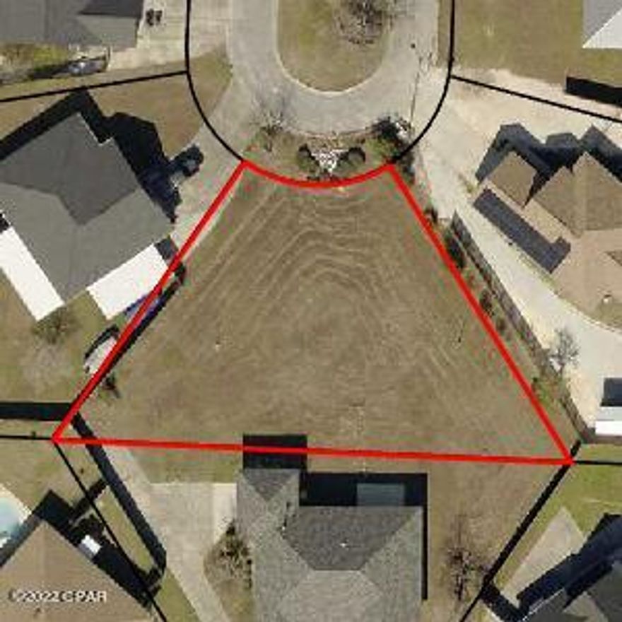 Awesome opportunity to build a new home! Conveniently located right behind Walmart off highway 98. Lot size is an estimate and needs to be verified.