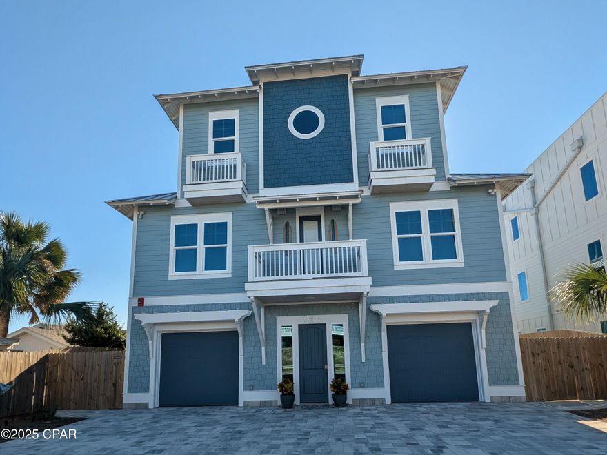 The Ultimate Gulf Front Escape on Oleander Drive

Nestled along a pristine stretch of sugar-white sand, 13003 Oleander Drive embodies the pinnacle of Gulf-front luxury. Here, emerald waters, endless horizons, and unforgettable sunsets create the perfect backdrop for a life well lived.
This brand-new custom beachfront residence, located on the serene and sought-after lower-density section of Oleander, masterfully blends refined design with timeless coastal charm. With seven elegantly appointed bedroom suites, the home offers generous space for multi-generational gatherings, elegant retreats, or unforgettable vacations shared among friends and family.
The home's most captivating feature — a private, heated second-floor pool — invites year-round enjoyment just steps from the living space. Inside, soaring open-concept living areas, a gourmet chef's kitchen, and soft, sophisticated finishes define effortless elegance. Expansive glass doors lead to a wide Gulf-front deck that seamlessly connects the interior to the breathtaking views beyond.
An elevator provides convenient access to every level, while a private boardwalk delivers you directly to the sand. Only moments away, Pier Park offers premier shopping, dining, and entertainment, ensuring convenience without compromising serenity.
Whether envisioned as a primary residence, a luxury vacation retreat, or a high-end investment property, this remarkable home was designed for those who value style, comfort, and the beauty of the Gulf Coast. From sunrise mimosas to starlit evenings by the sea, every moment here unfolds with grace and ease. The property already has 7 weeks of pre-bookings.