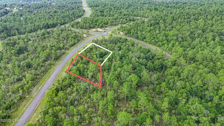 Discover the perfect setting for your future home on Lot 21 Alhambra Drive in the growing Sunny Hills
community of Chipley, Florida. (Lot 20 is also available) This oversized residential lot offers a peaceful, wooded backdrop on a paved road making it a standout choice for builders and investors alike.
Sunny Hills is a deed-restricted, site-built homes-only community that boasts a variety of outdoor
amenities, including lakes for fishing and kayaking, scenic nature trails, and an 18-hole championship
golf course—all just a short drive to Panama City and the white sands of the Gulf Coast. Whether
you're planning your dream home or looking for your next investment, this lot combines affordability,
location, and lifestyle.  Buyer to do all due diligence. Power is at the street. If measurements deemed important, please verify.