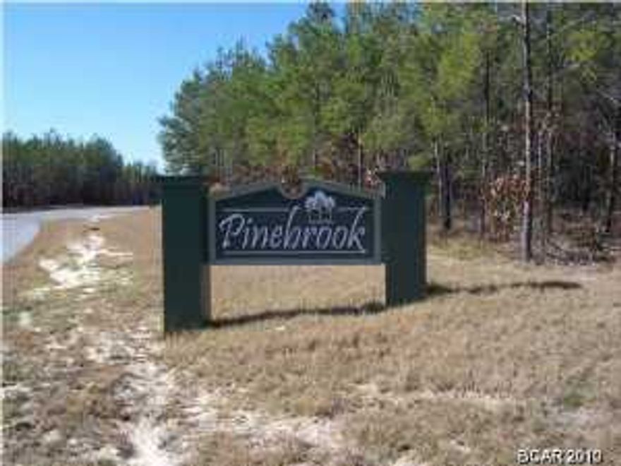 Large building lot in Pinebrook Subdivision. Very close to Bozeman School in a quiet setting not too far from town. Deed Restrictions specify site built homes only, no less than 1600 sq ft. All electrical service will be underground. Convenient to the new Northwest Florida Beaches International Airport.