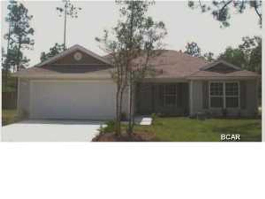 This 3 bedroom, 2 bath home sits tucked away just off of hwy. 20. Country Living at it's best with the convenience of two main highways, hwy. 20 and hwy. 231. This home has an open floor plan, lots of extras including double pain energy sufficient windows, wood cabinets, upgraded lighting, nice master suite, 2 car garage, large back patio (great for cookouts) and much more. Lots of Peace and Quiet and laid back living waiting for you! Make an appointment today to view this lovely home! All room sizes are approximate and should verify if important.