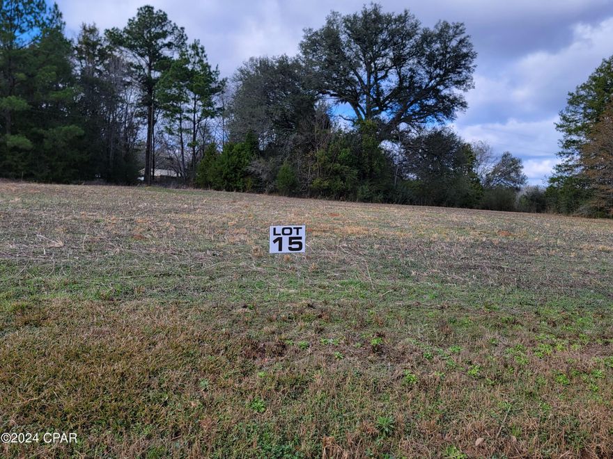 Beautiful 1.26-acre lot in the tranquil countryside, featuring cleared land and the allure of Wrights Creek for fishing enthusiasts. Ready for your dream home or mobile homes.  Parcel has slightly wooded area on it. Don't miss the chance to own your slice of country living!  Property is an hour away Panama City Beach and about 45 minutes to Dothan, Al.