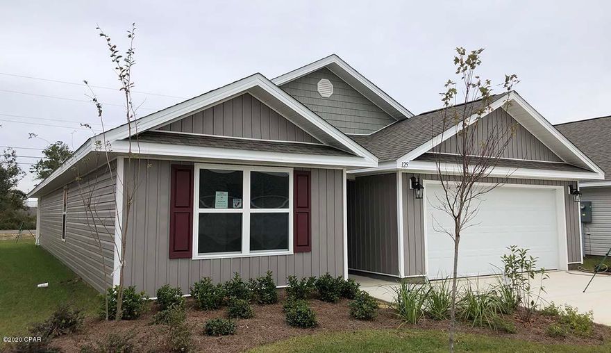 This Ryder floorplan has 8' ceilings throughout, rolled vinyl flooring in common areas and carpet in the bedrooms, nickel hardware on interior doors, and

durable laminate countertops. Off the foyer you will find a small hallway that leads to 2 bedrooms with shared bathroom. The spacious great room is open to the kitchen and dining area. This home has been constructed with a low maintenance vinyl siding and a
reinforced concrete foundation with wire mesh and rebar.

A standard Smart Home package includes a KwikSet keyless entry, Skybell doorbell, automated front porch lighting, an Echo
Dot device, and Quolsys touch panel which can be integrated to control your lighting, thermostat, front door and so much more.
A builder 10 year structural warranty is also included.

Pictures, photographs, floor plans, elevations, features, colors and sizes are approximate for illustration purposes only and will vary from the homes as built. Home and community information including pricing, included features, terms, availability and amenities are subject to change and prior sale at any time without notice or obligation. For Move-In/Completion Estimates: Ready dates are estimates only. Timing of completion of construction and buyer move-in are subject to contingencies contained in home purchase agreement and governing jurisdictions issuance of a certificate of occupancy, and may change due to forces majeures and other delays or disruptions outside the reasonable control of the Builder.