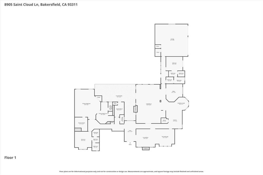 Photo of 8905 Saint Cloud Lane, Bakersfield, CA 93311 (MLS # 202603840)