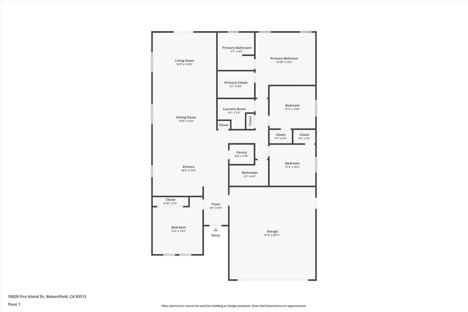Bakersfield, California 93313, United States, 4 Bedrooms Bedrooms, ,2 BathroomsBathrooms,Residential,Active,146953