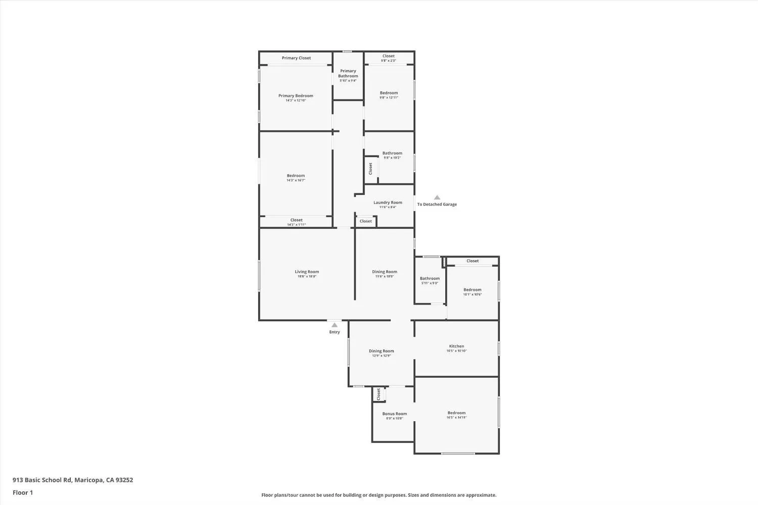 Maricopa, California 93252, United States, 5 Bedrooms Bedrooms, ,3 BathroomsBathrooms,Residential,Active,166164