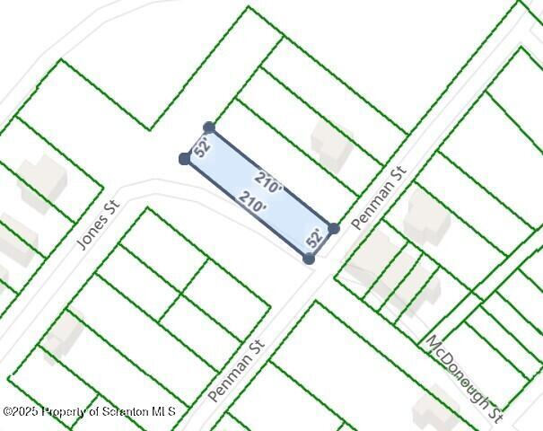 parcel map screen shot
