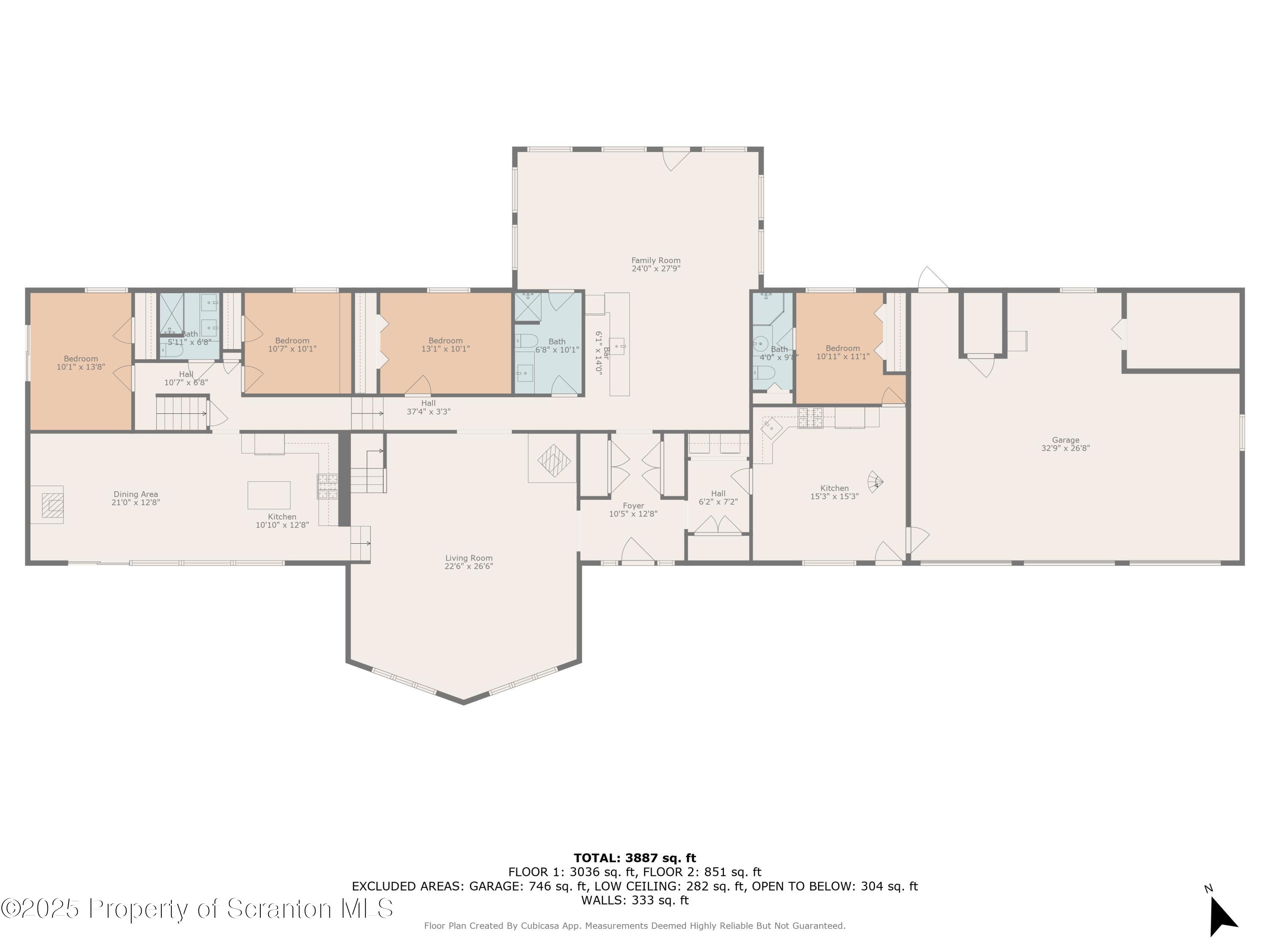 Jefferson Twp, Pennsylvania 18436, United States, 7 Bedrooms Bedrooms, ,4 BathroomsBathrooms,Residential,Active,183988