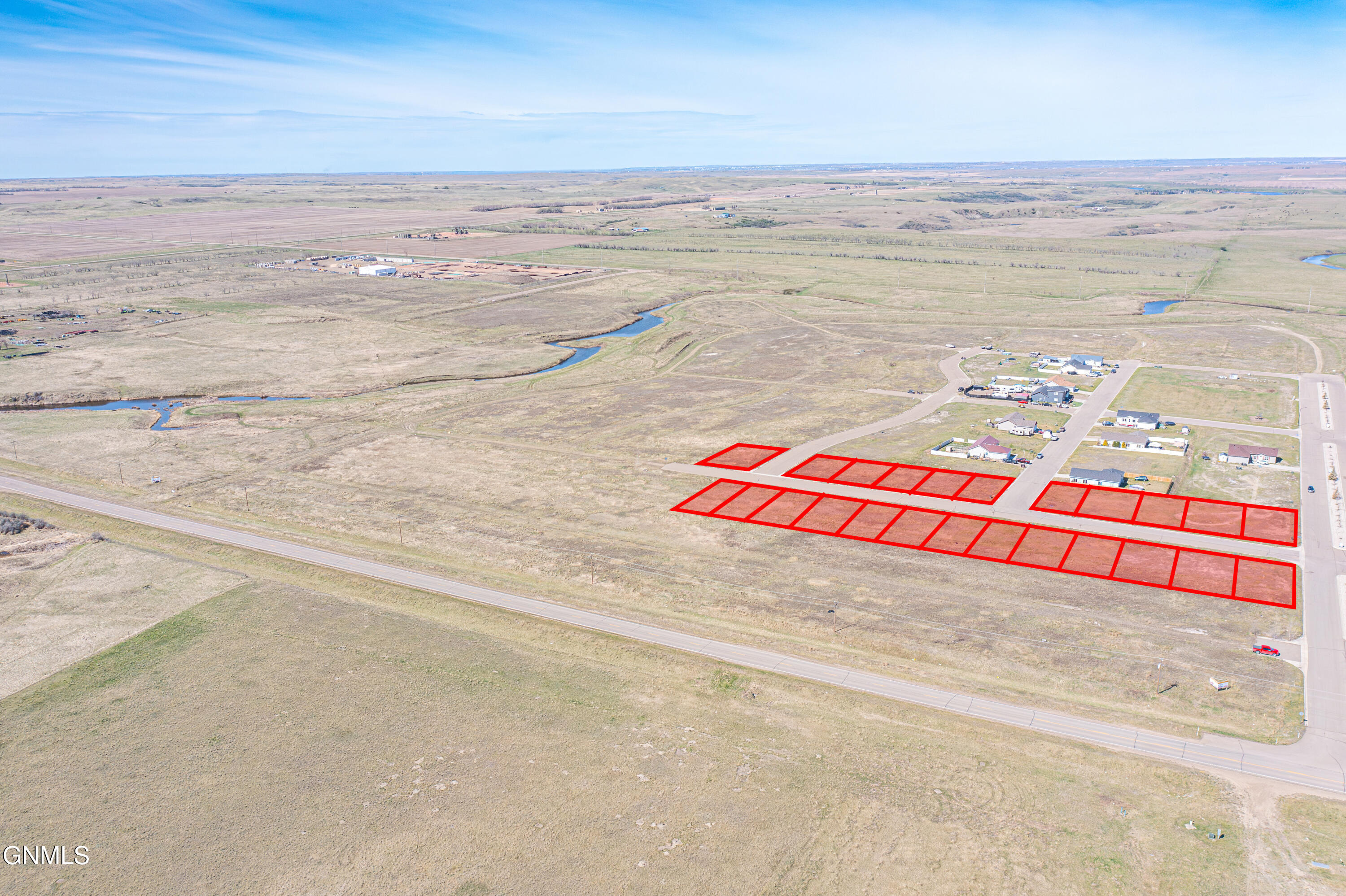 Developed lots available