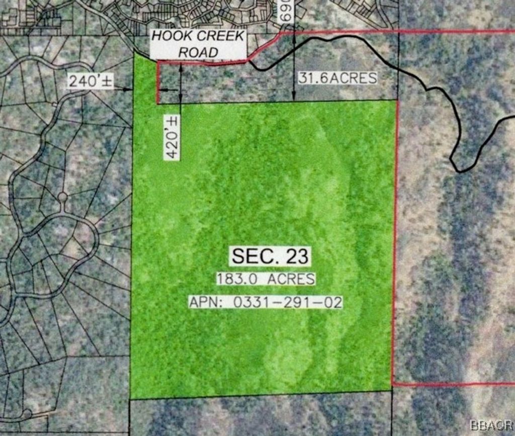 Photo of 0 Hook Creek Road, Cedar Glen, CA 92321 (MLS # 32502156)