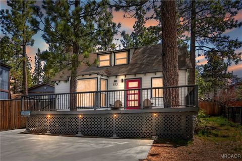 Photo of 583 Highland Road, Big Bear Lake, CA 92315 (MLS # 32502300)