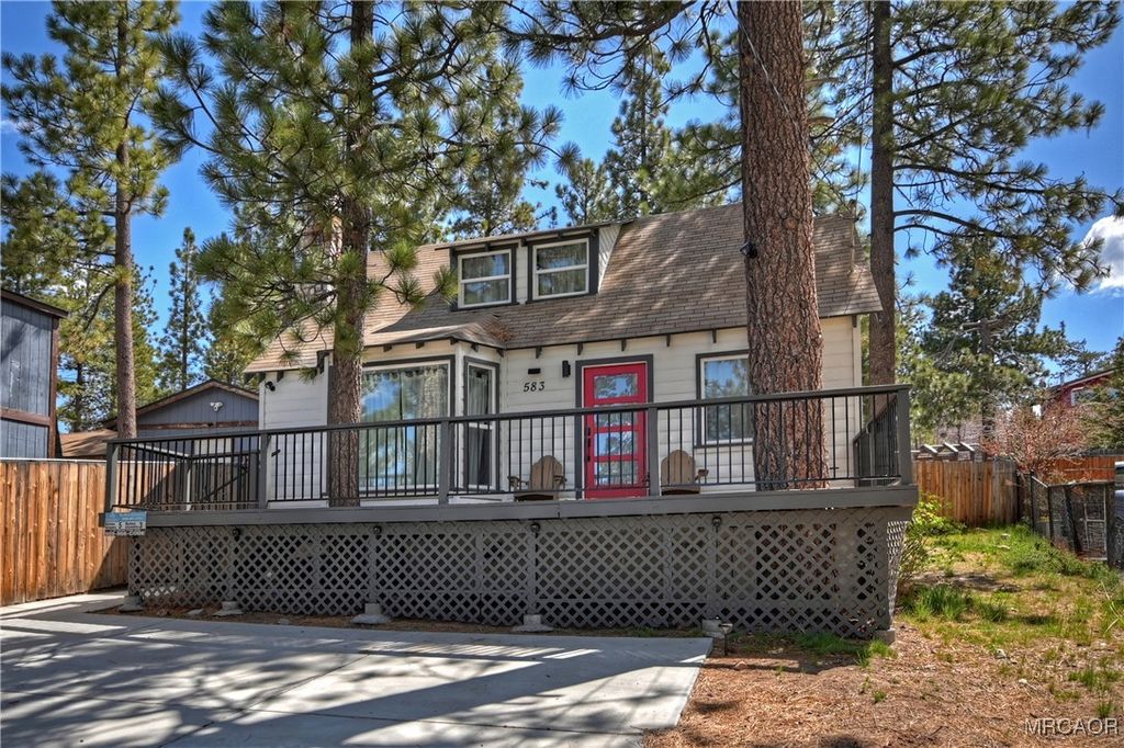 Photo of 583 Highland Road, Big Bear Lake, CA 92315 (MLS # 32502300)