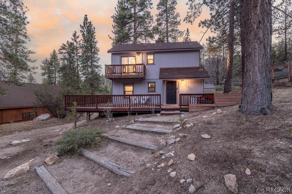 Photo of 39075 Rim Of The World Drive, Fawnskin, CA 92333 (MLS # 32601005)