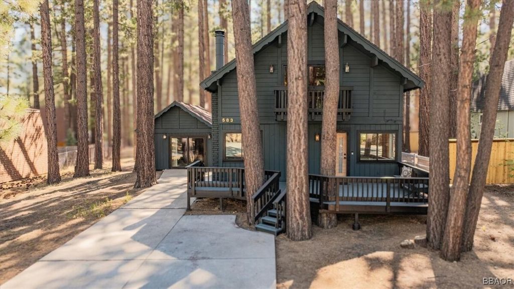 Photo of 583 Ponderosa Drive, Big Bear Lake, CA 92315 (MLS # 32502103)