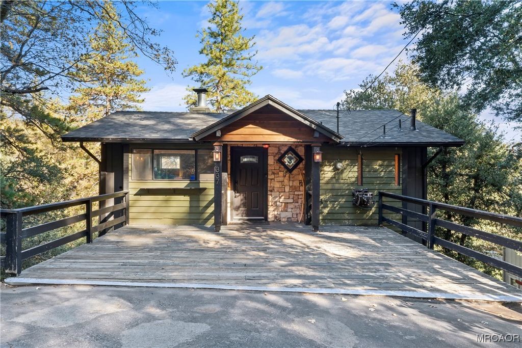 Photo of 337 Wylerhorn Drive, Crestline, CA 92325 (MLS # 32502765)
